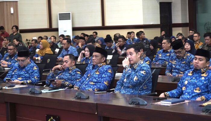 Bupati Luwu Hadiri Rapat Pleno TPAKD Dan Pengukuhan Kepala OJK Provinsi Sulselbar